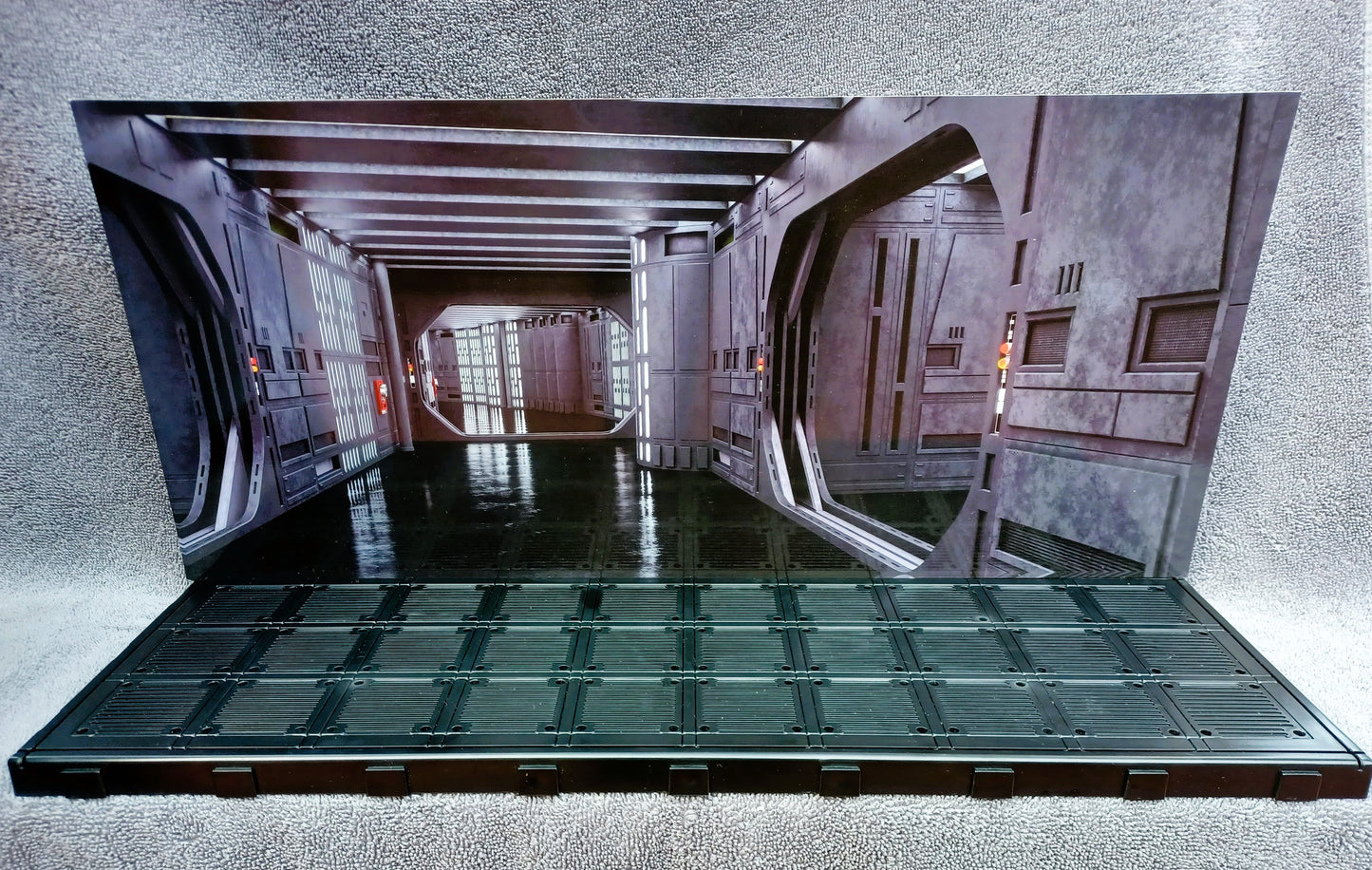 Add on backdrop Space Window & Death Star.