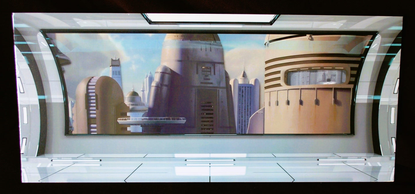 Add on Backdrop - Snow Terrain & Floating City